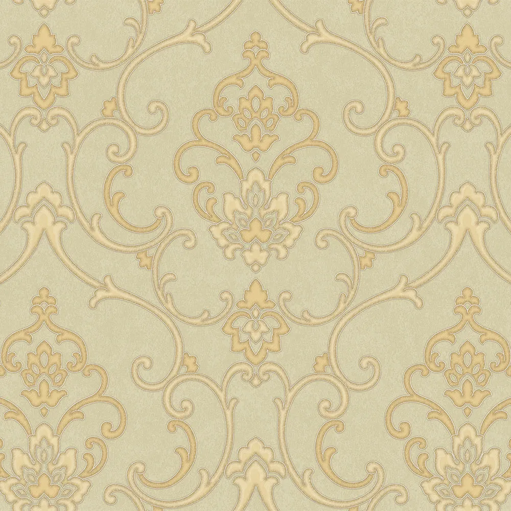 Beige Embossed Wallpaper – 3D Dimensionality (6806-4)